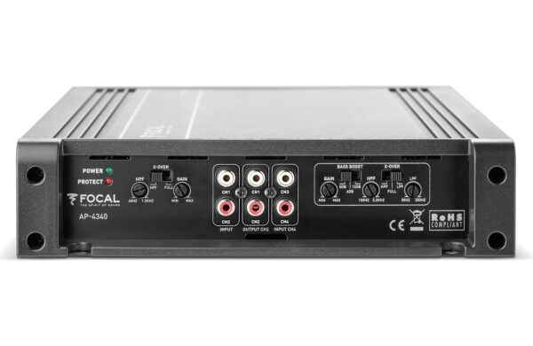 Focal Auditor AP-4340 - 4-Channel Class AB Amplifier | SBR Pro Sound
