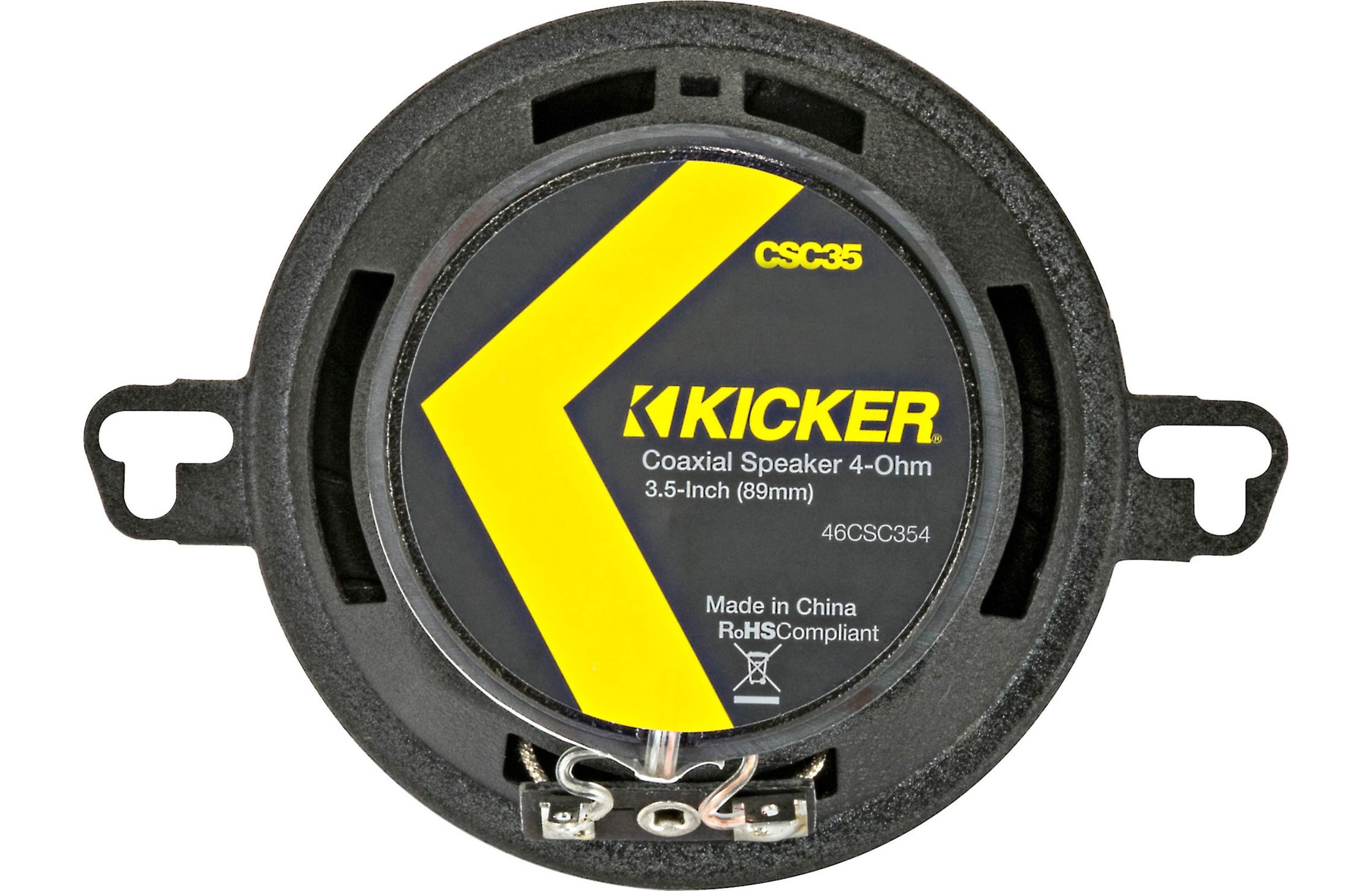 Kicker 46CSC354 CS-Series 3.5-inch 30Watt RMS Coaxial Speakers