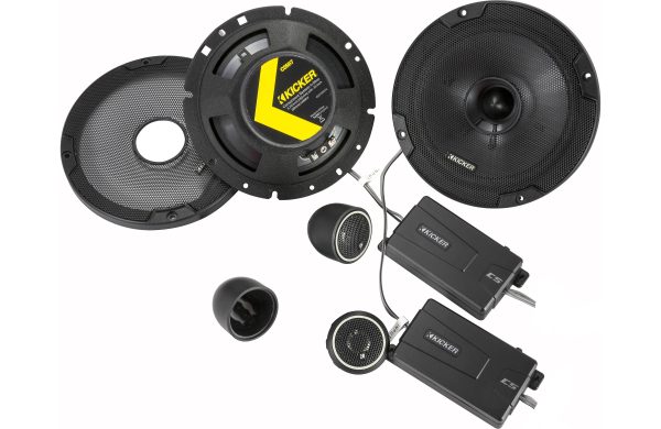 Kicker 46CSS674 CS-Series 6.75-inch 100Watt RMS Component Split