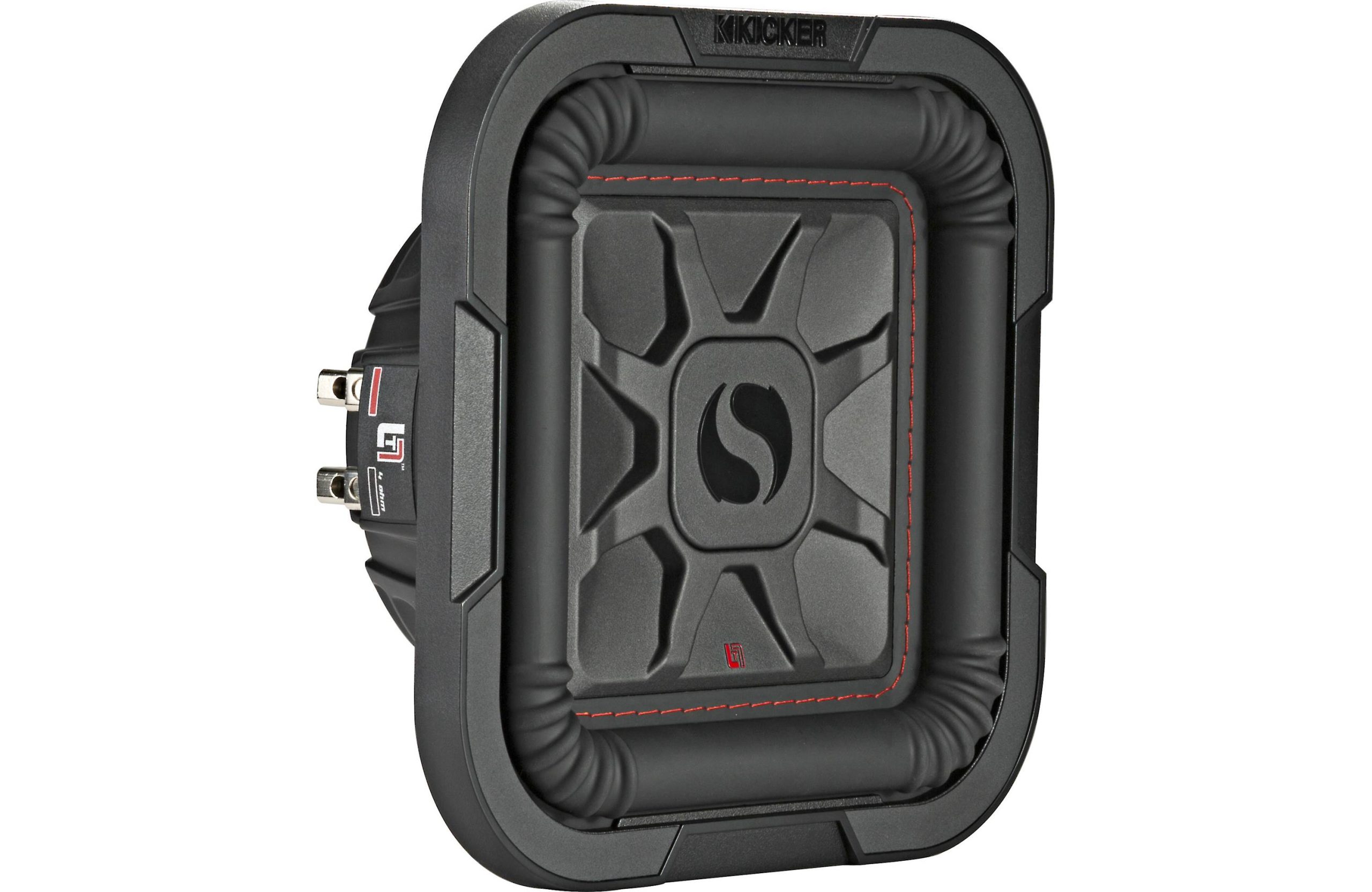 Kicker Q-Class 46L7T84 8-inch 350Watt RMS Dual 4 Ohm Square Thin
