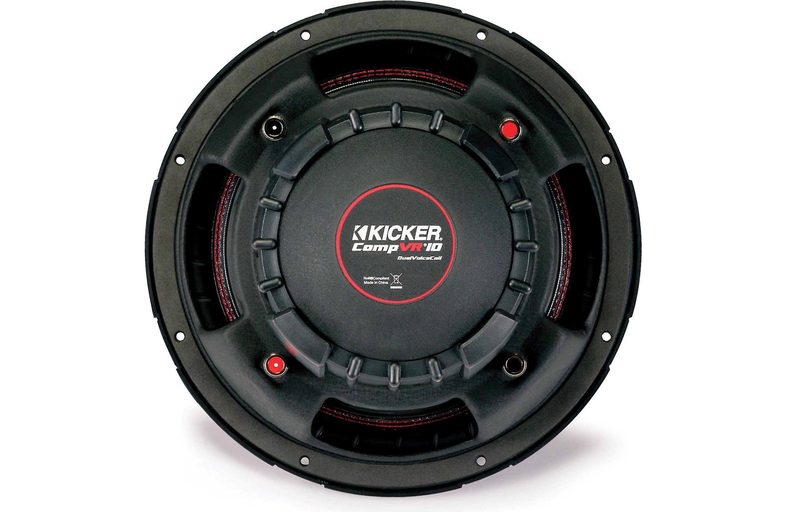 Kicker CompVR 43CVR102 10-inch 350Watt RMS Dual 2 Ohm Subwoofer