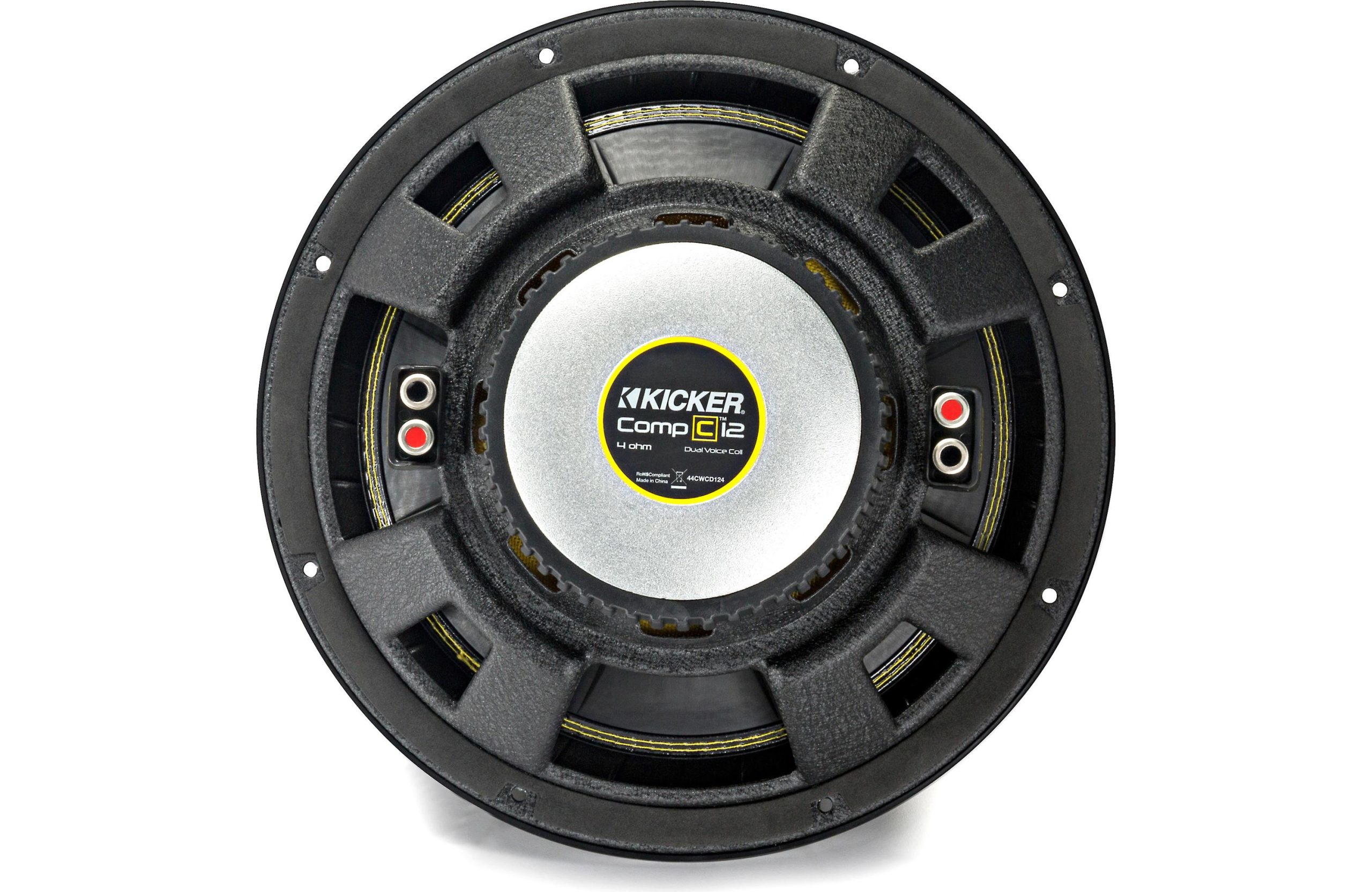 Ohm Subwoofer Kicker Comp R 12 Dual Ohm Kicker CompVR 07CVR124 12
