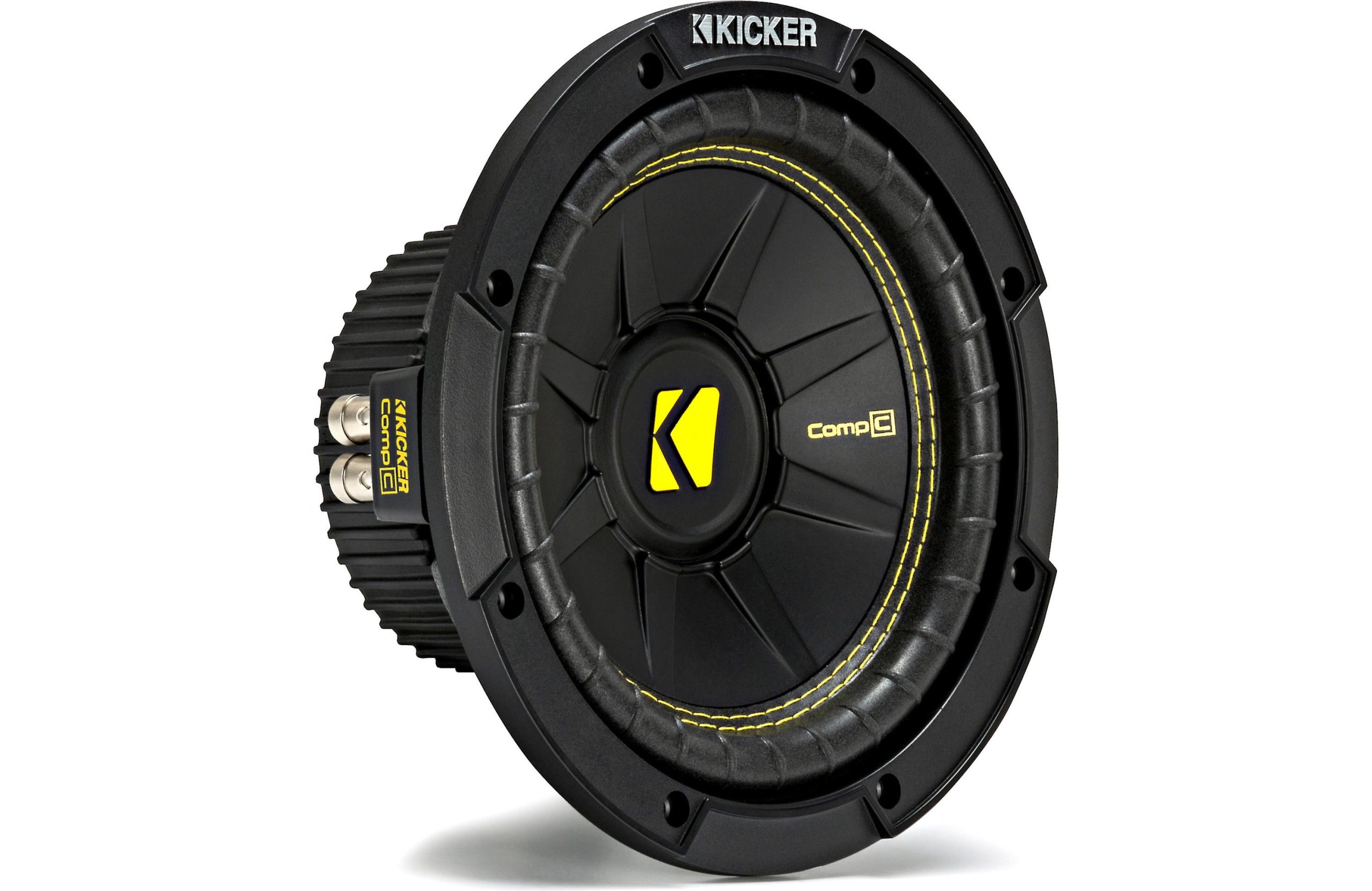 Kicker CompC 44CWCD84 8-inch 200Watt RMS Dual 4 Ohm Subwoofer