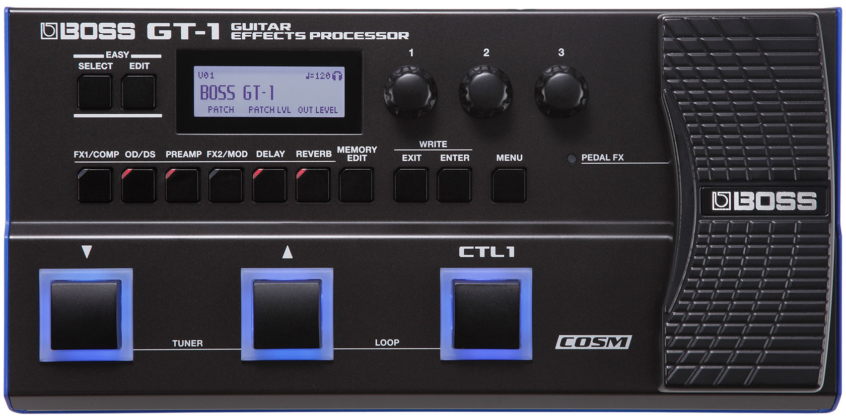Boss GT-1 Guitar Effects Processor | SBR Pro Sound