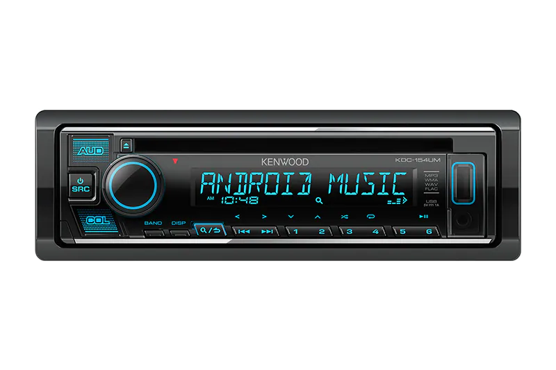 Kenwood KDC-154UM - Single Din USB / CD RadioSBR Pro Sound |