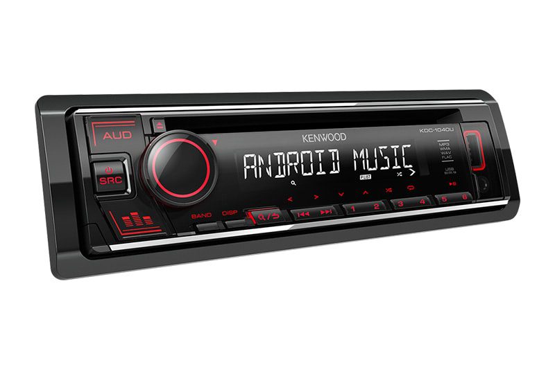 Kenwood KDC-1040U - USB/CD Single Din Radio | SBR Pro Sound