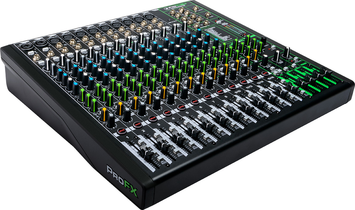 Mackie ProFX16v3 16-Channel Professional Analog Mixer W/USB | SBR