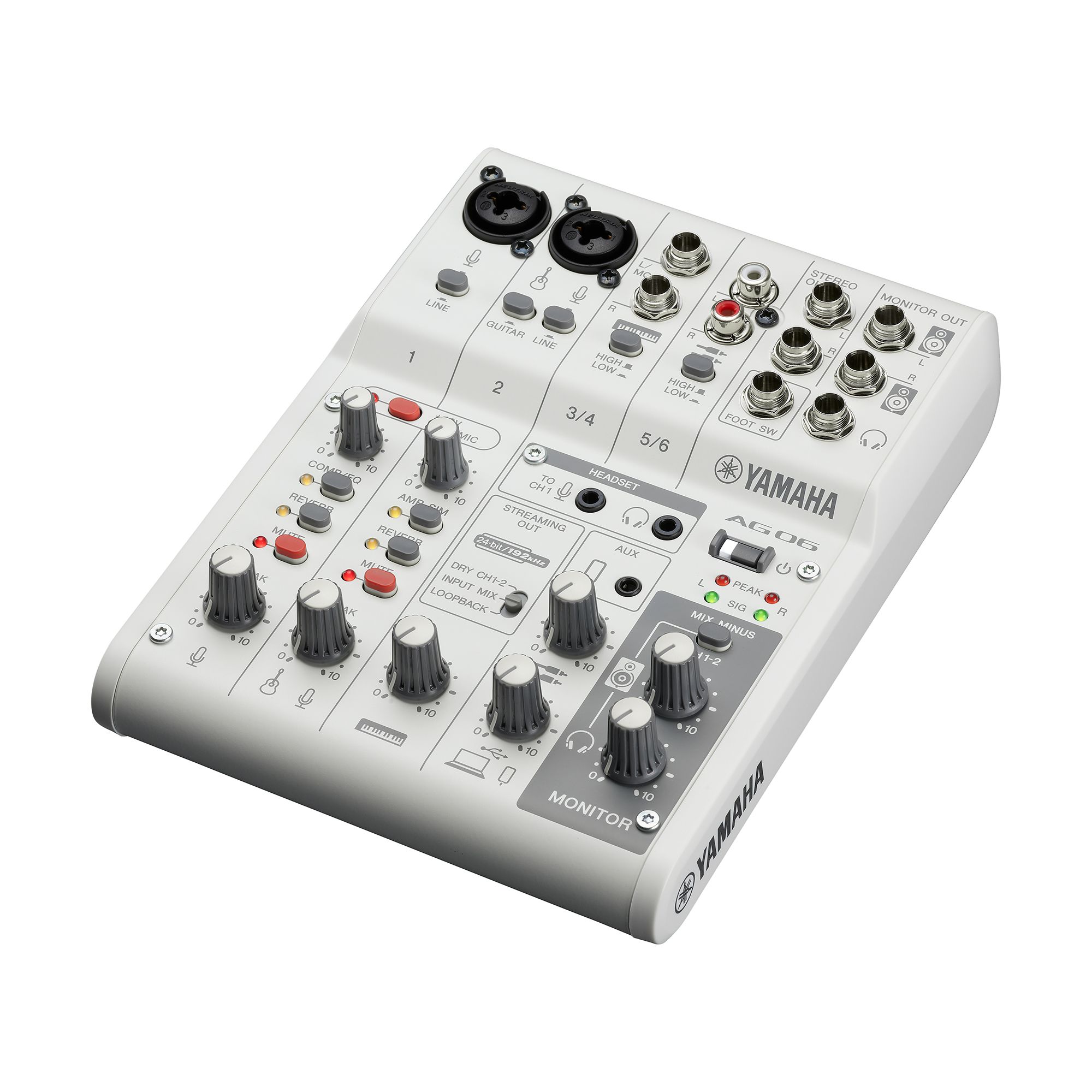 DTM・DAW AG06MK2 Live Streaming Mixer Yamaha AG06mk2 Live Streaming Mixer Live Streaming Mixer | SBR Pro
