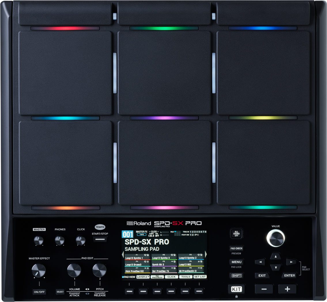 Roland SPD-SX Pro Professional Sampling Pad | SBR Pro Sound