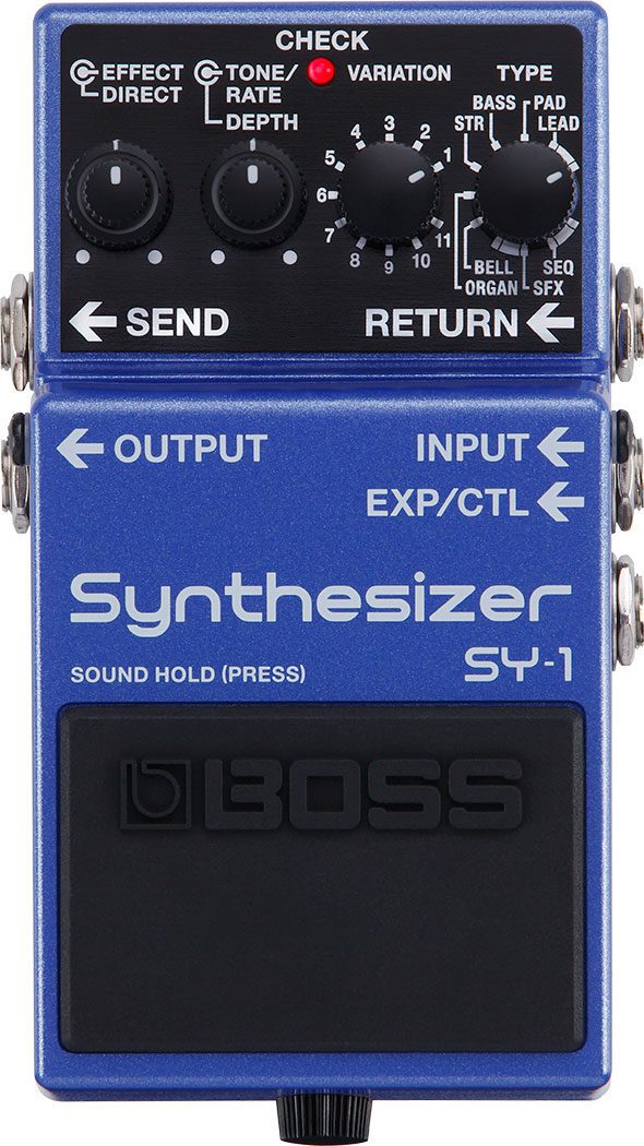ギター BOSS SY-1 Synthesizer Boss SY-1 Synthesizer Pedal | SBR Pro Sound