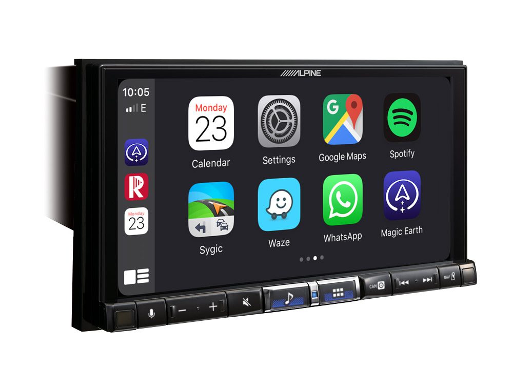 Alpine ILX-702DM - 7-Inch Digital Media Receiver SBR Pro Sound