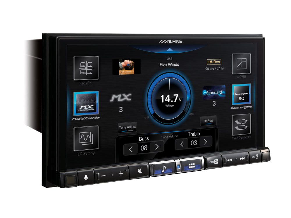 Alpine ILX-702DM - 7-Inch Digital Media Receiver SBR Pro Sound