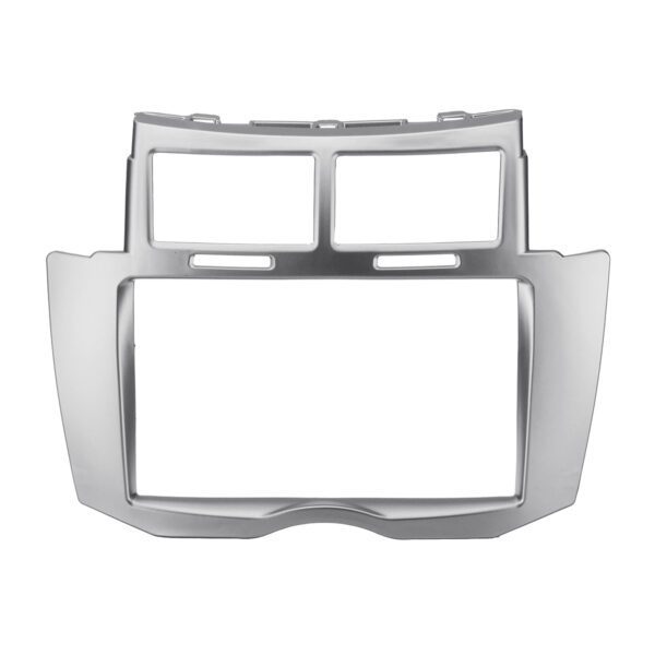 thumbnail image 2 of Connects2 CT24TY22 Silver Double DIN Fascia Panel For Toyota Yaris MK2 (2007-2011) 2 of 2