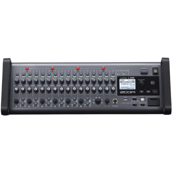 Zoom LiveTrak L-20R 20Ch Digital Mixing & Recording Console| SBR