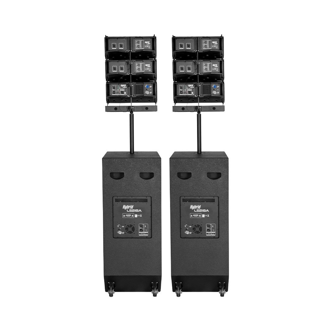 Hybrid LS218ALS Series Combo Active Line Array system | SBR Pro Sound