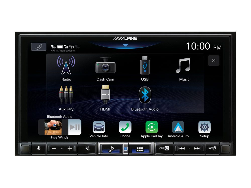Alpine iLX-705D - Premium Double DIN Digital Radio | SBR Pro Sound