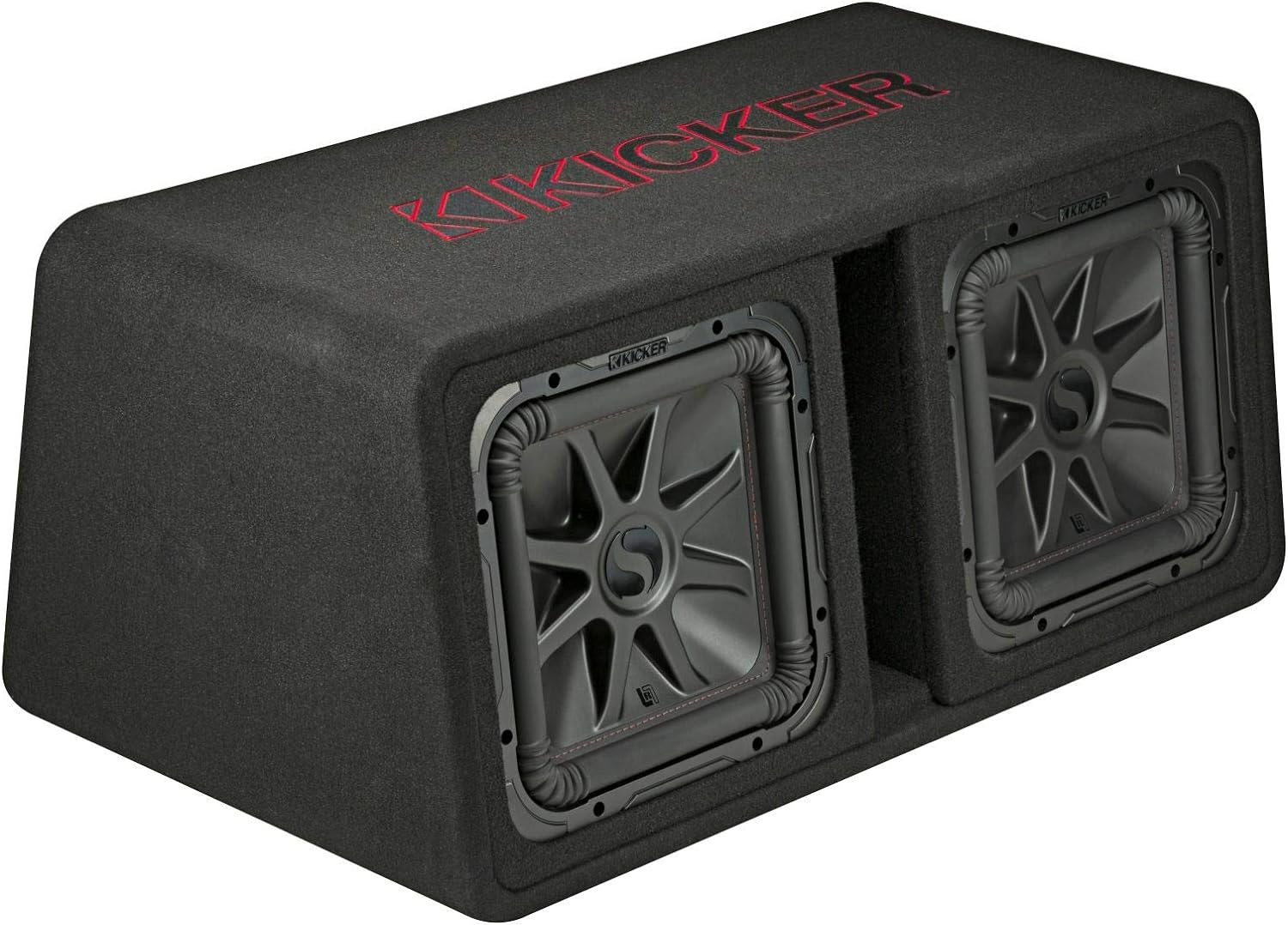 Kicker Solo-Baric 45DL7R122 Dual 12-inch 1200Watt RMS Square
