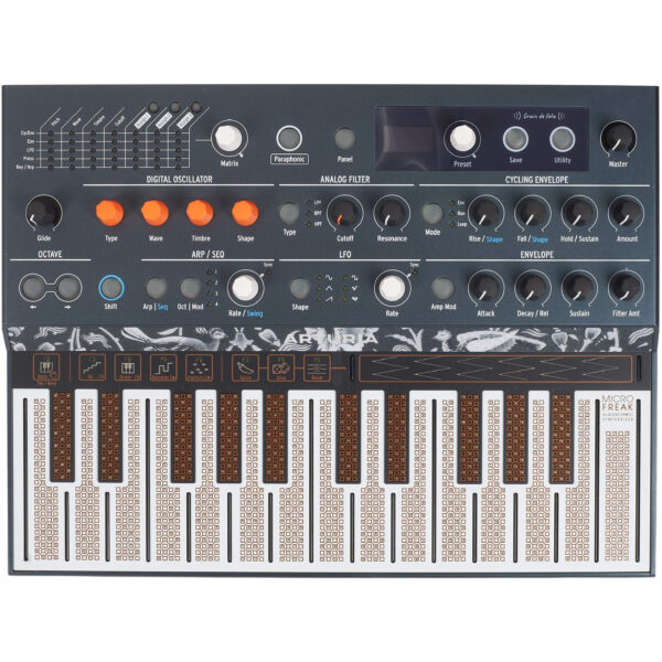 ARTURIA MicroFreak ハイブリッドシンセサイザー Arturia MicroFreak Hybrid Synthesizer | SBR Pro Sound