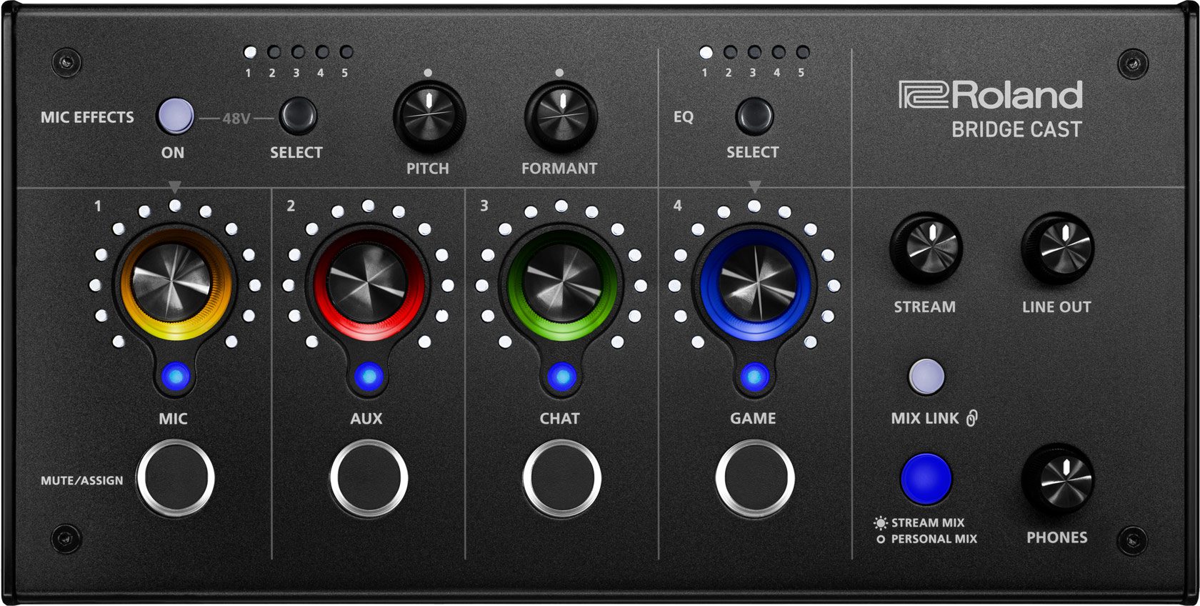 Roland Bridgecast Dual Bus Gaming Mixer| SBR Pro Sound
