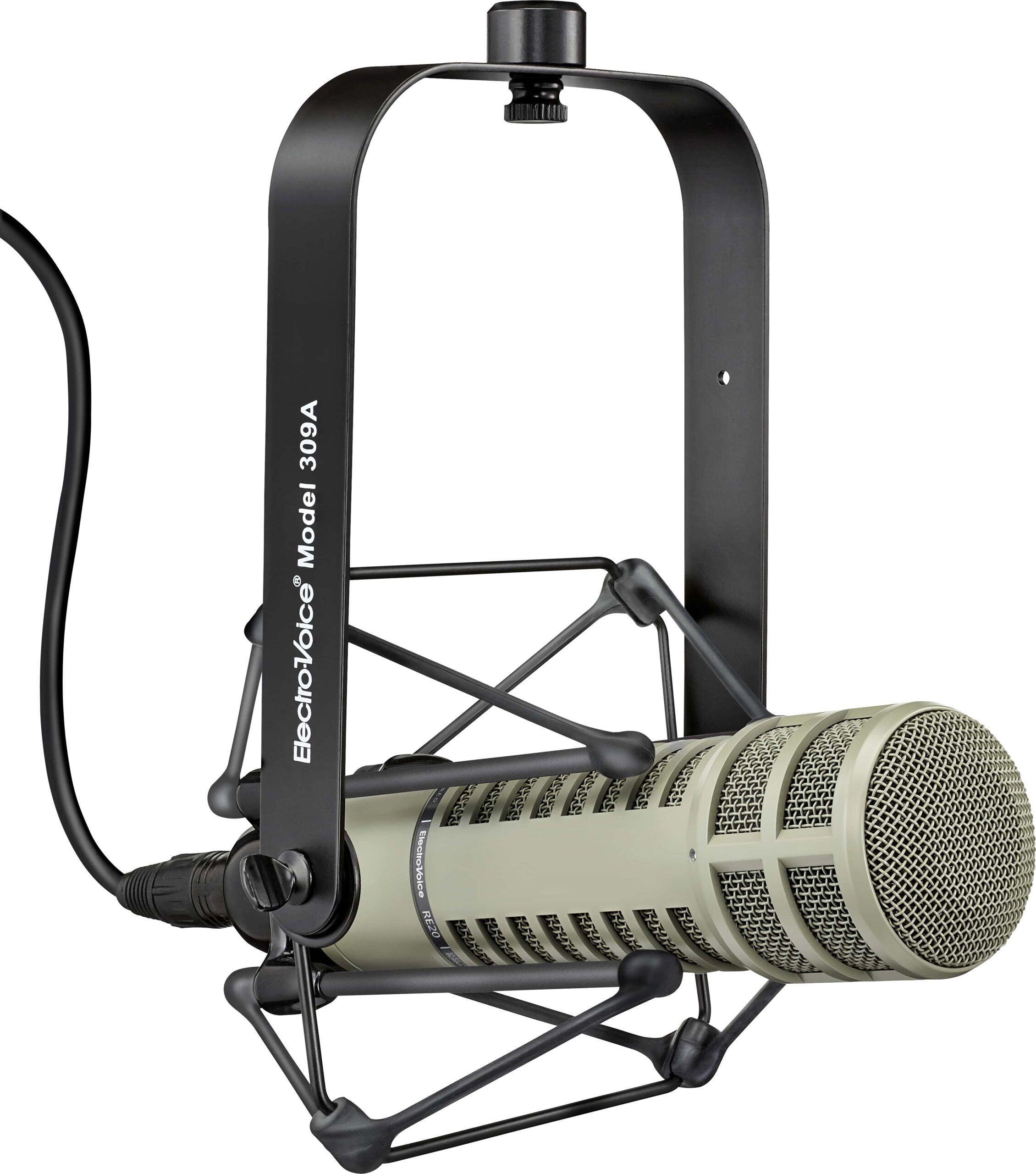 ElectroVoice RE20 ダイナミックマイク グレー Electro Voice RE20 - Dynamic Vocal Cardioid Podcasting Microphones
