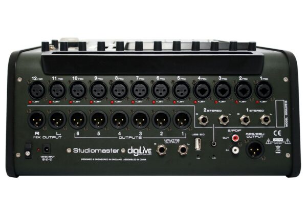 Studiomaster DigiLive 16 Studiomaster DigiLive 16Hybrid Analogue