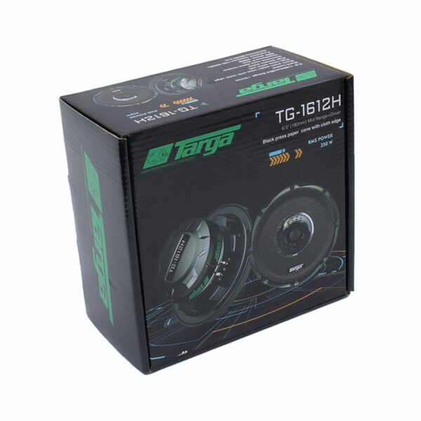 Targa TG-1612H 6.5-inch 250RMS Coaxial Midrange Woofer | SBR Pro Sound
