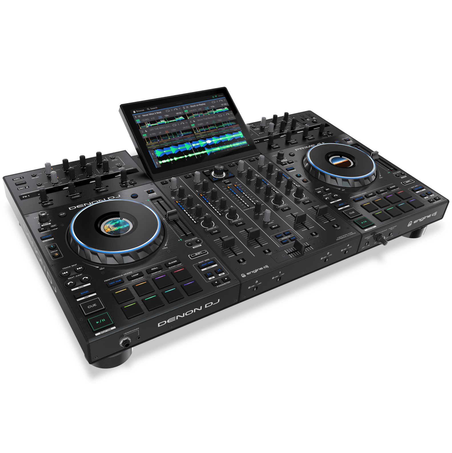 Denon DJ Prime 4+ 4-Channel Standalone DJ System | SBR Pro Sound