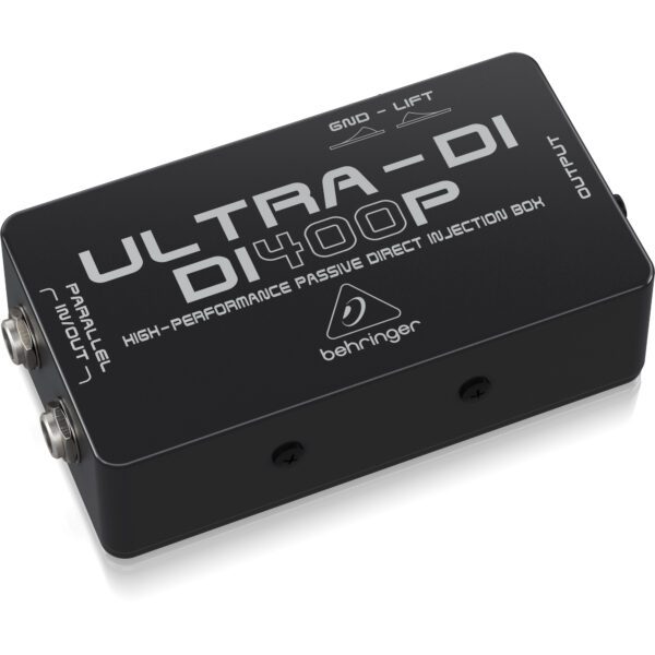Behringer Ultra-DI DI400P High-Performance Passive DI Box | SBR
