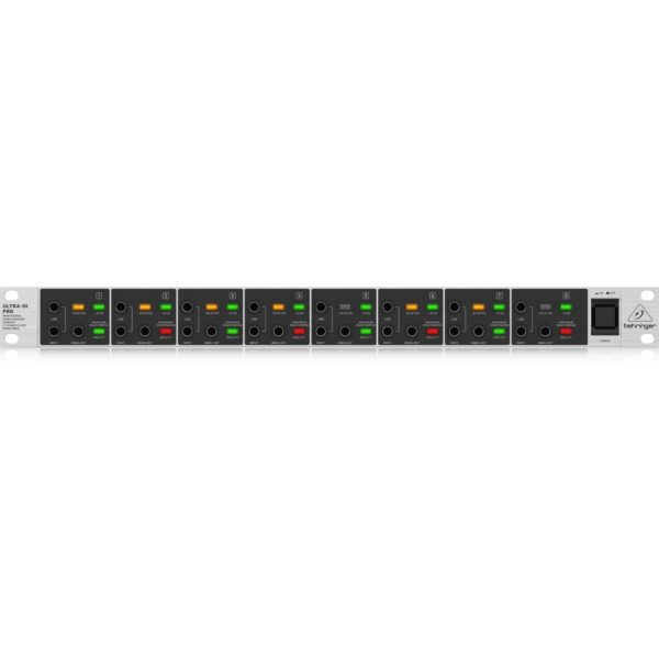 BEHRINGER DI800 ULTRA-DI PRO ダイレクトボックス Behringer Ultra-DI Pro DI800 V2 - 8-Channel DI Box | SBR Pro Sound