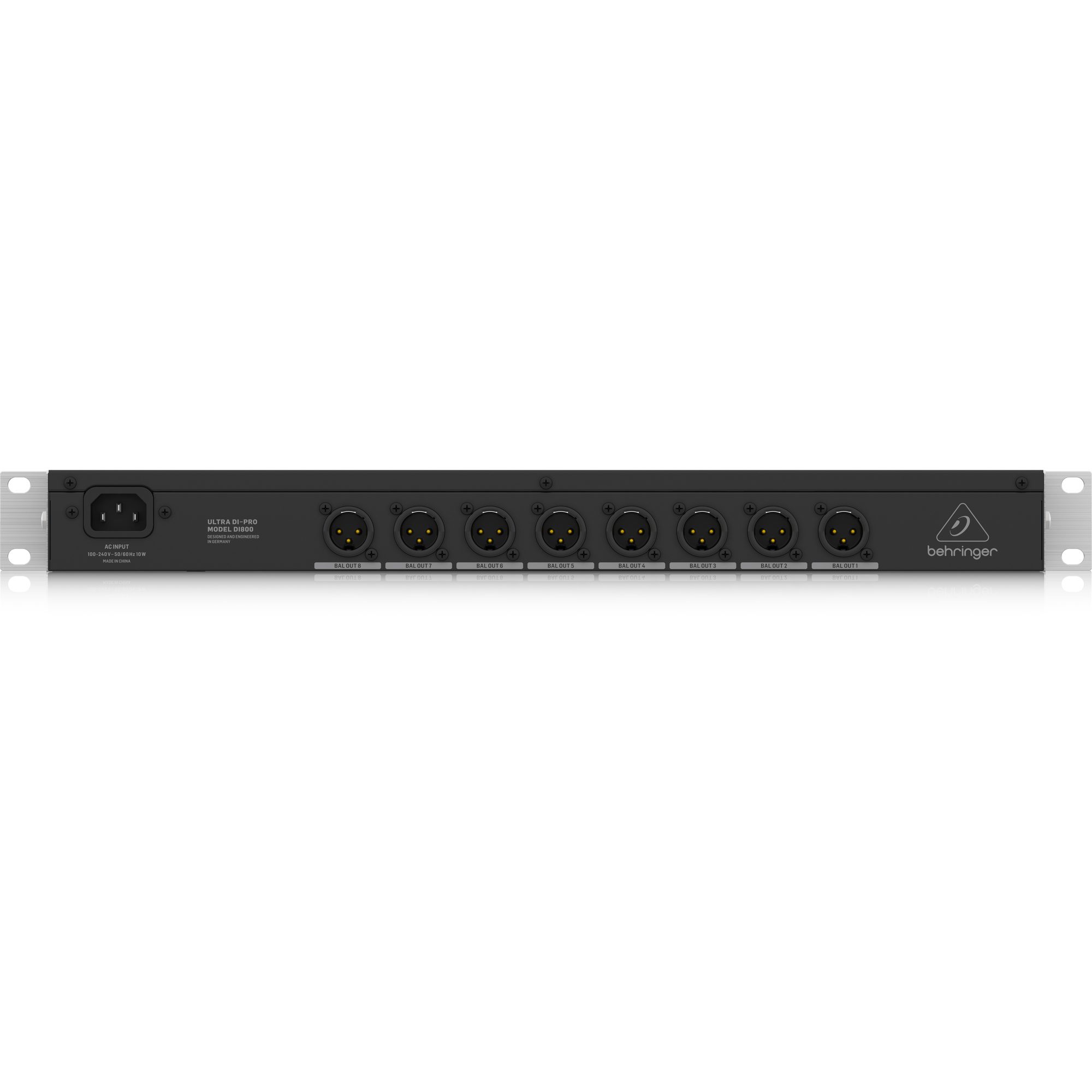 Behringer Ultra-DI Pro DI800 V2 - 8-Channel DI Box | SBR Pro Sound