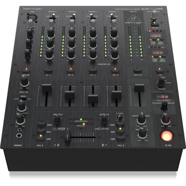 Behringer DJX900USB 5-Channel DJ Mixer with FX | SBR Pro Sound