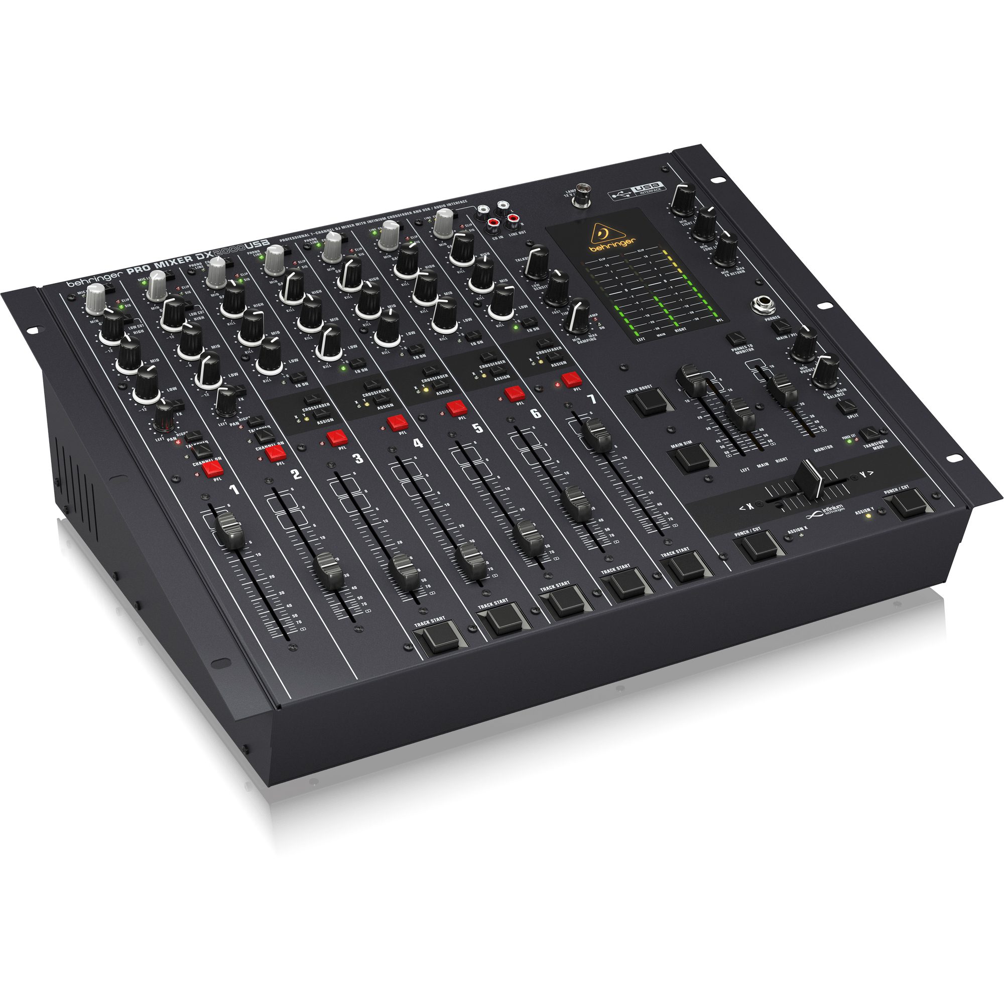 Behringer DX2000USB - Professional 7-Channel DJ Mixer | SBR Pro Sound