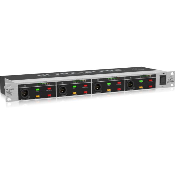【動作品】BEHRINGER DI4000 4ch DIボックス 業務用 ラック Behringer Ultra-DI Pro DI4000 V2 - 4-Channel Active DI Box | SBR