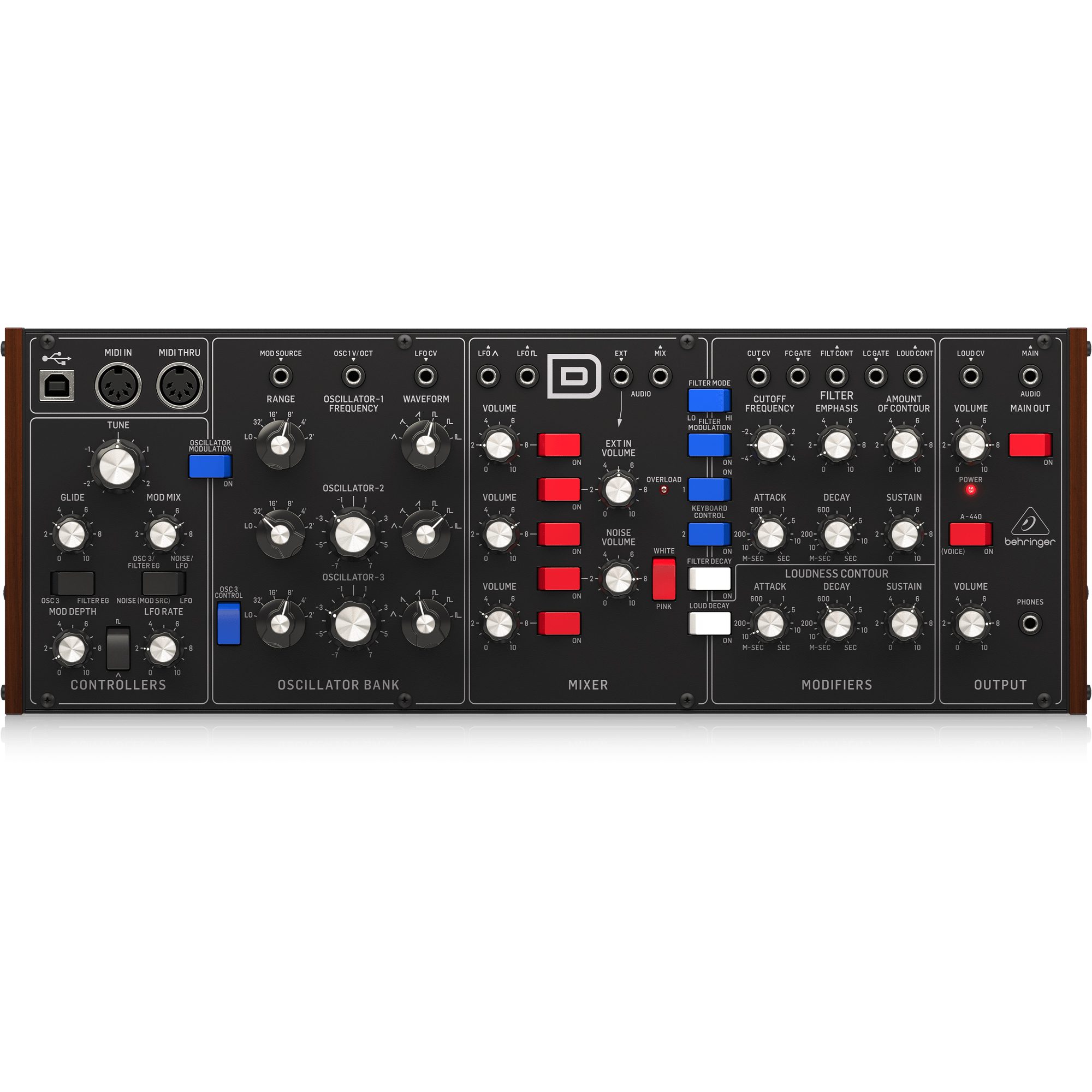 Behringer Model D - Authentic Analog Synthesizer | SBR Pro Sound