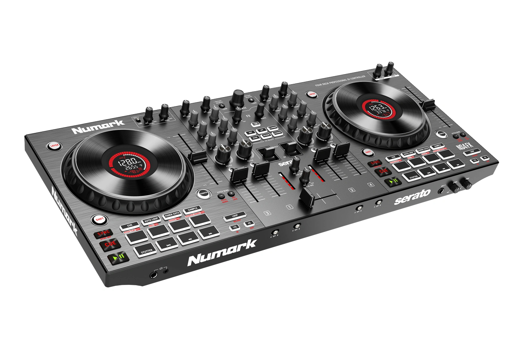 Numark Mixtrack Platinum FX Professional 4-Channel DJ Controller | SBR ...