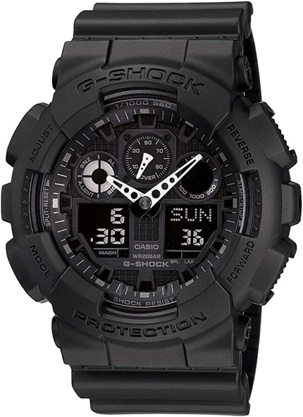 Casio G-Shock GA-100-1A1DR - Rugged Analogue-Digital Watch | SBR