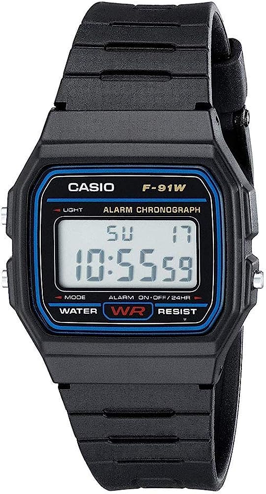 CASIO F-91W 90s“Old CASIO”CheapCasio Vin Casio Vintage F91W - Retro Digital Watch | SBR Pro Sound