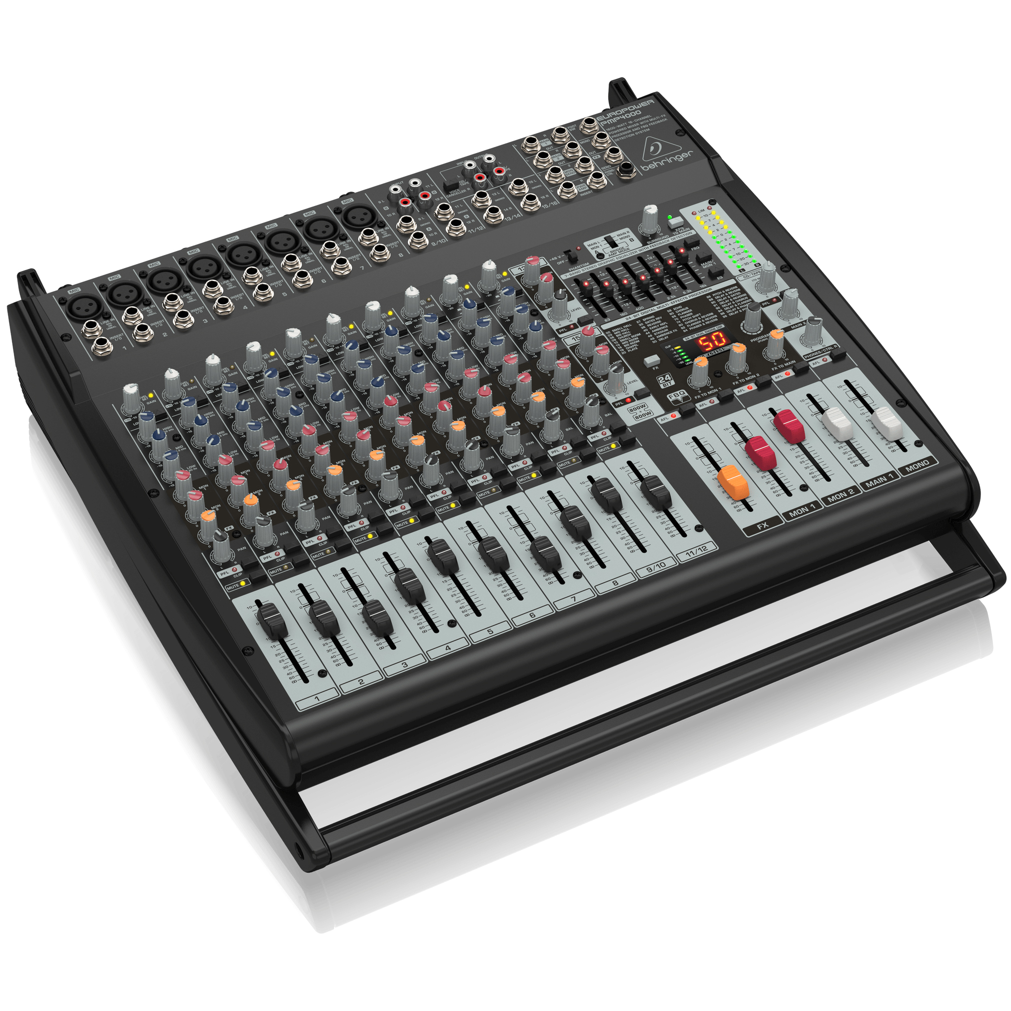 Behringer PMP4000 - 1600W 16-Channel Powered Mixer | SBR Pro Sound