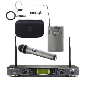 JTS US-903DC Pro/Shure MX-153   Hand & Headset Wireless Mic System