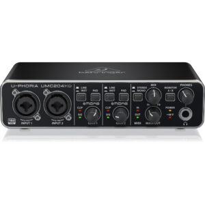 Behringer UMC204HD - Audiophile 2x4 USB Audio/MIDI Interface | SBR