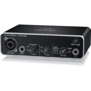 Behringer UMC22 2x2 USB Audio Interface 