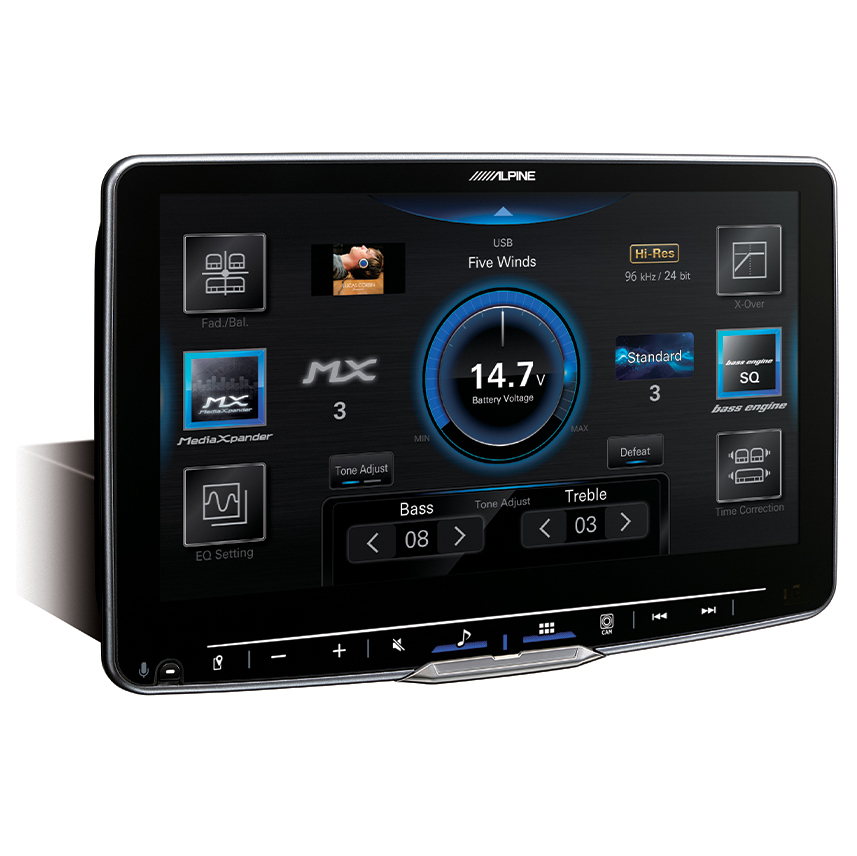 Alpine iLX-F905D Halo 9 - 9-Inch High-Res Audio Receiver | SBR Pro