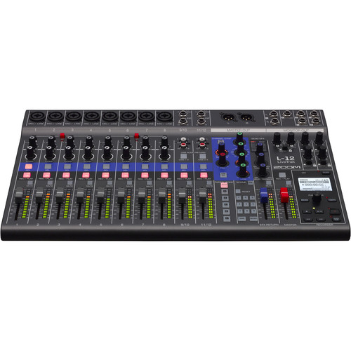 ZOOM LiveTrak L-12 1.2万円のセミハードケース付き Zoom Livetrak L-12 12ch Digital Mixer/Multitrack Recorder | SBR