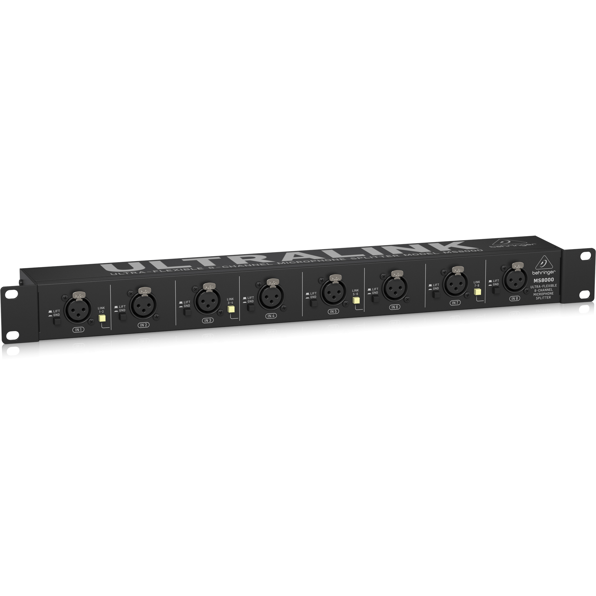 Behringer UltraLink MS8000 8-Channel Microphone Splitter | SBR Pro