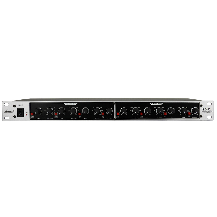 Lane 224XL 2/3-Way Active Crossover With Subwoofer Out | SBR Pro Sound