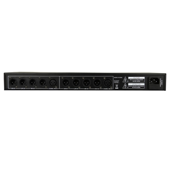 Lane 224XL 2/3-Way Active Crossover With Subwoofer Out | SBR Pro Sound