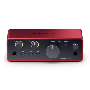 Focusrite Scarlett Solo USB audio Interface 4th Gen| SBR Pro Sound