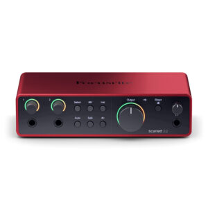 Focusrite Scarlett 2i2 gen4(第4世代) Focusrite Scarlett 2i2 4th Generation Audio Interface | SBR Pro Sound