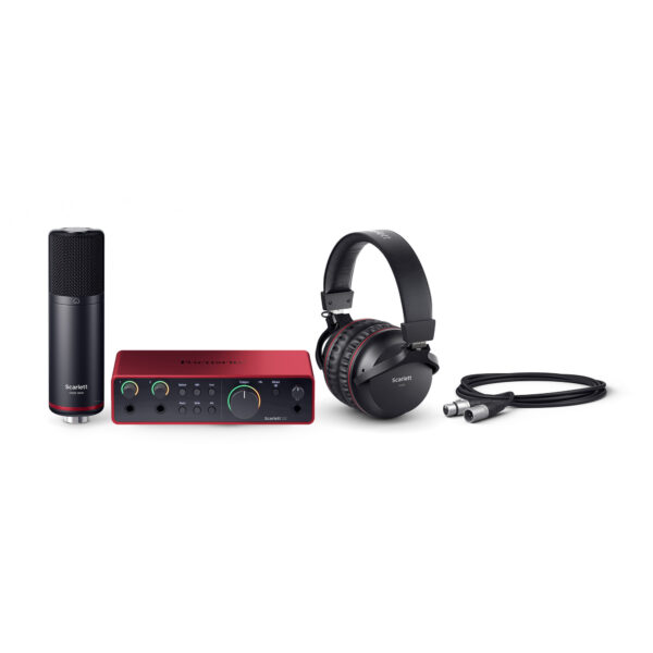 Focusrite Scarlett 2i2 Studio 4th Gen Recording Bundle | SBR Pro Sound