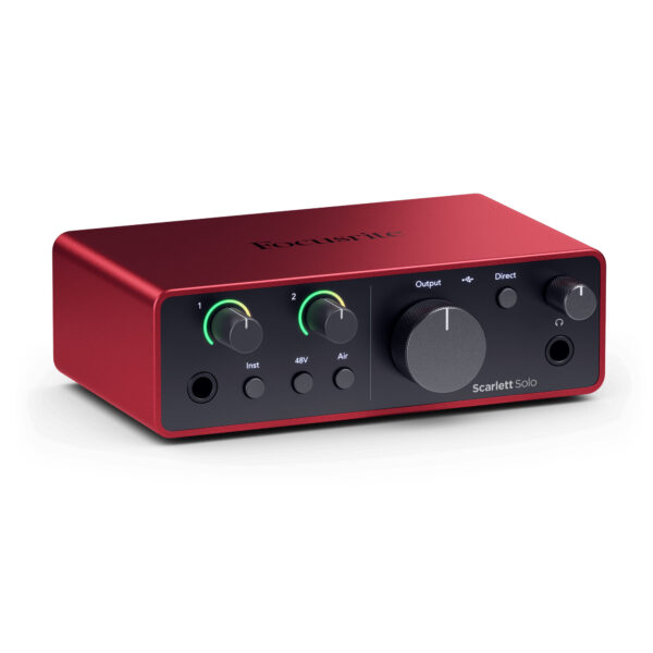 Focusrite Scarlett Solo Studio 4th Gen Recording Bundle | SBR Pro